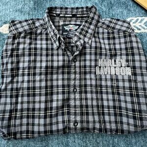 Harley-Davidson Men's flannel size 2X